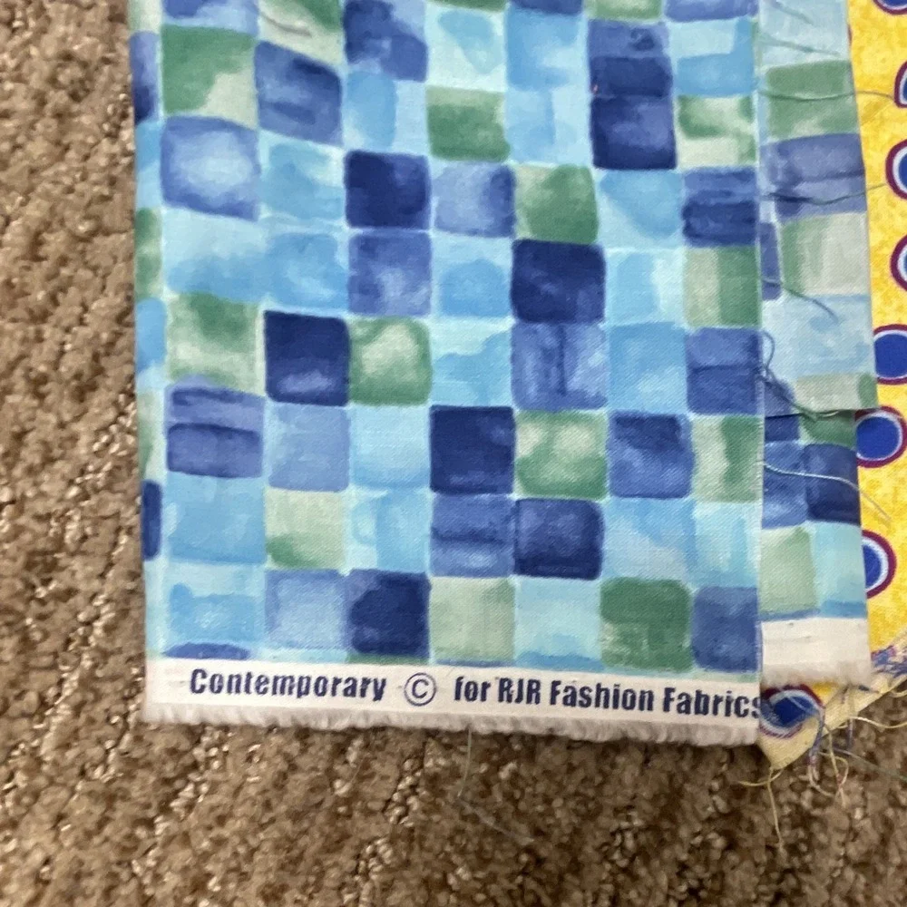 RJR Fashion‎ Fabrics Multicolor Mixed Pattern Quilting Cotton Pieces Lot